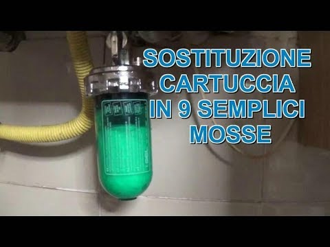 Boiler: Tutorial anti-limescale cartridge change 