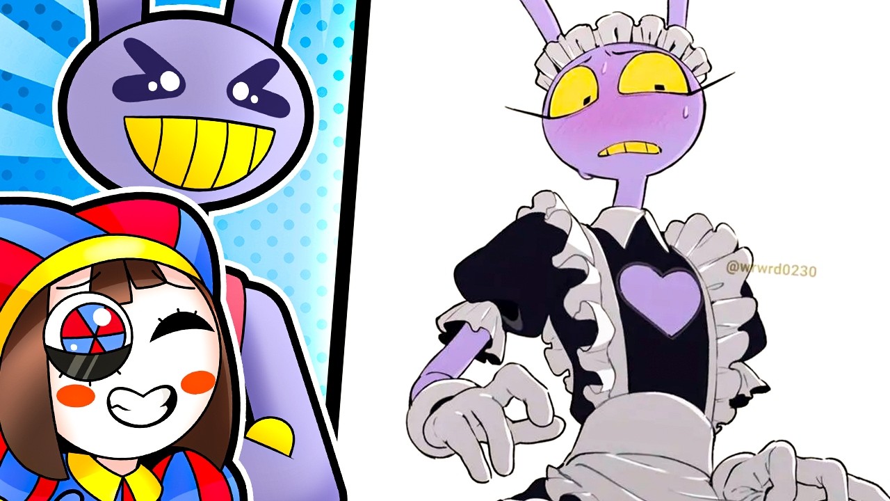 Pomni e Jax REAGEM a IMAGENS do NOVO EPISÓDIO do Circo Digital!
