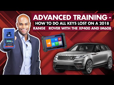 Autel IM608 XP400 | How to do All Keys Lost on 2018 Range Rover | Training 2020