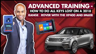 Autel IM608 XP400 | How to do All Keys Lost on 2018 Range Rover | Training 2020