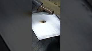 Learn to MIG Weld in 1 Minute #shorts #autobodywork #metalfabrication #welding