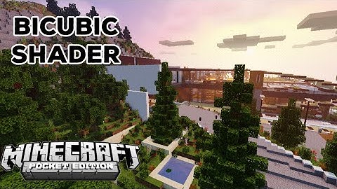 BICUBIC SHADERS for Mcpe [Showcase and Download] | #shorts