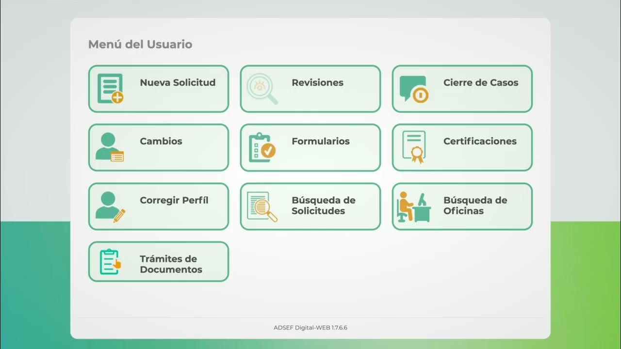 ¿Cómo hacer una cuenta en ADSEF Digital usando correo electrónico