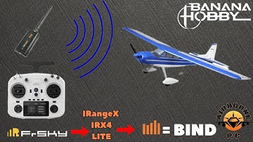 Binding FrSky to Spektrum Via the IRangeX