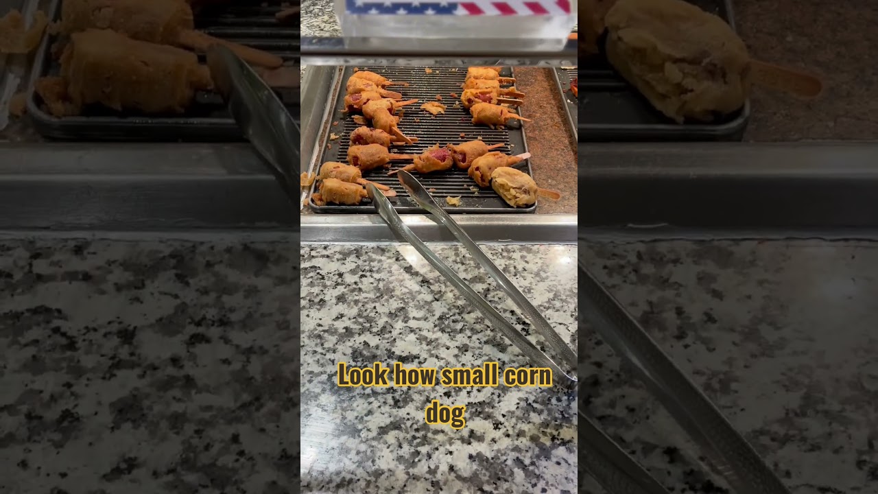 Small corn dog “that what she said” #food #foodie #cruise #corndog #thatwhatshesaid