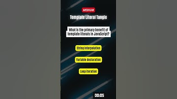 String Magic: Untangling the Template Literal Tangle in JavaScript! ✨🔗 | Essential Coding Techniques