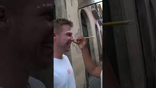 Brazilian Lady paints my face 🇧🇷
