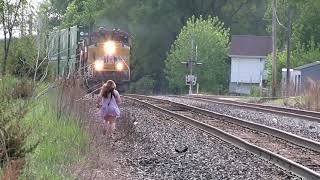 Catching The Train At Rochelle