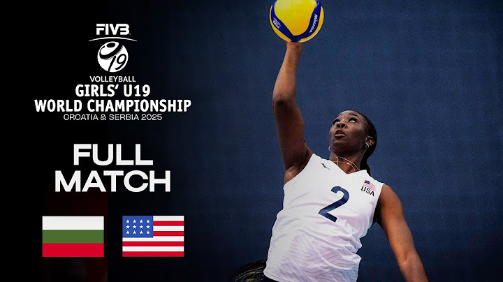 Bulgaria vs. USA - Gold Medal Match | Girls' U19 World Champs 2025 - Full Match
