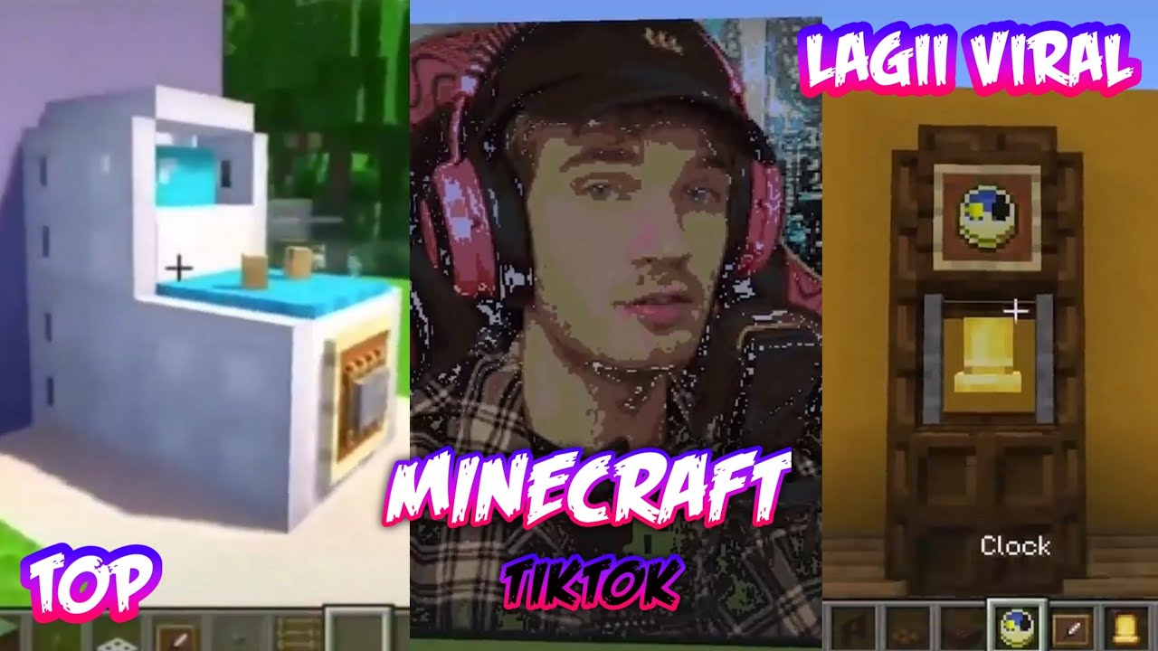 The best Minecraft tiktok compilation | Amazing Build - YouTube