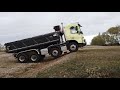 Essai du camion de chantier Volvo FMX 8x4