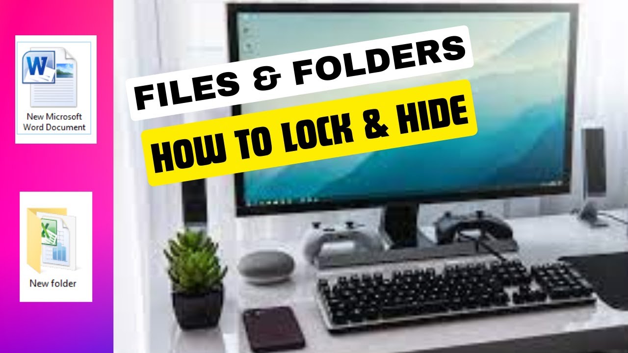 how-to-make-a-file-or-folder-hidden-in-a-computer-how-to-lock-a-file