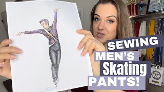 Sewing Men&#39;s Figure Skating Pants - For Paolo Borromeo