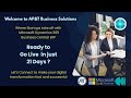 Microsoft Dynamics 365 for Startups | Business Central for UAE Startups | Go Live in 3 Weeks ! DEMO