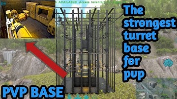 How to build the strongest turret base in ARK |ARK: Ultimate Edition | Official PvP |