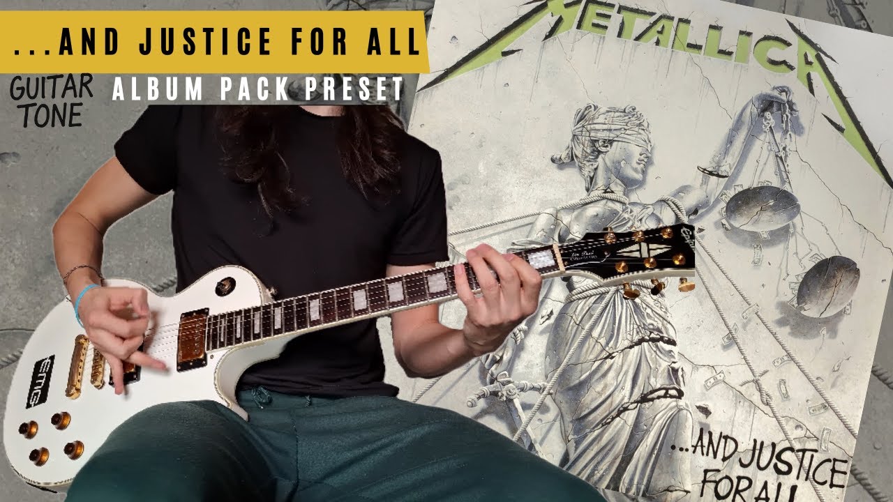 Get the Ultimate Guitar Tone of ...And Justice for All (Amplitube5)