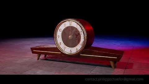 Retro Clock (WIP) | Philipp Schäfer