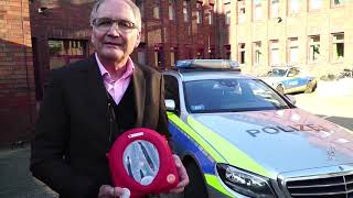 Defibrillatoren für die Polizei