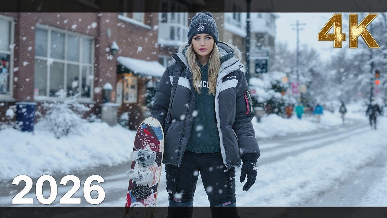 Deep House Winter Music Mix 2026 ❄️ Smooth Winter Deep House Music in 4K