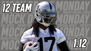 12 Team PPR Mock Draft - 2022 Fantasy Football Advice