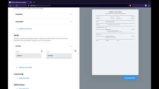 RESUME BUILDER