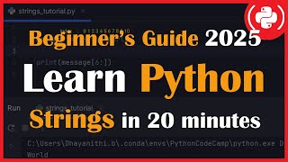 Python Strings - Tutorial for Beginners 🐍