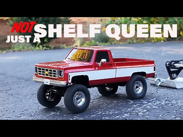 RC truck unboxing | FCX18 FMS 1:18 scale K10 Chevrolet pickup
