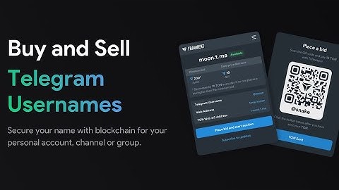 How to sell Telegram Username #collectibles #sellusernames