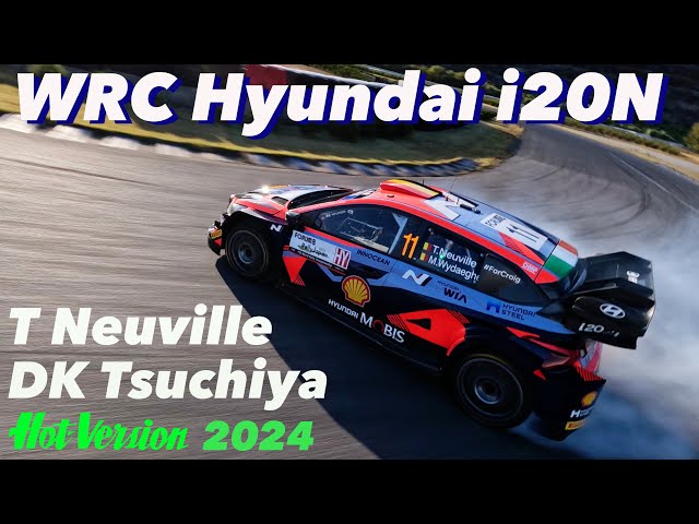 土屋圭市がWRC Hyundai i20N を体験!!【Hot-Version】2024