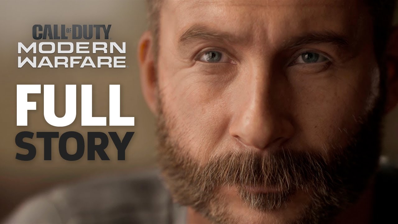 Call Of Duty Modern Warfare  Full Campaign & Story Cinematics  YouTube