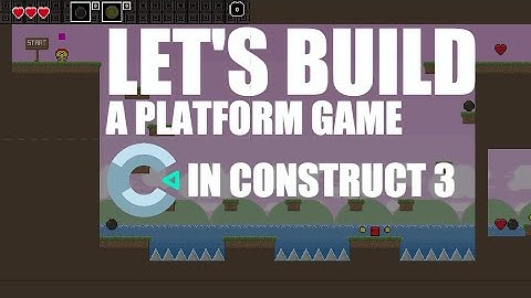 Construct 3 Platformer Tutorial - What are we going to build?