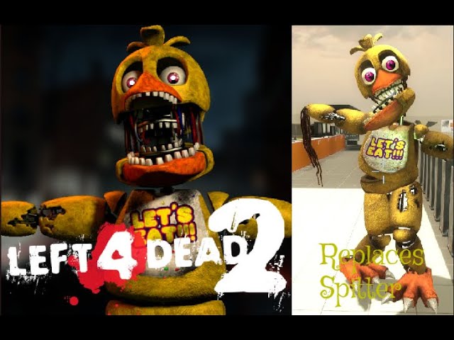 Steam Workshop::Withered Chica for Spitter - FNaF