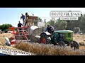 Deutz F3L 514/6 + Claas Super • Wheat harvest | Agrarvolution Praxis
