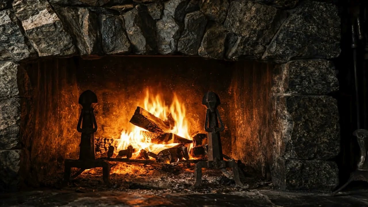 Ultimate Fireplace Ambience for Relaxation | Cozy Fireplace Sounds & Visuals