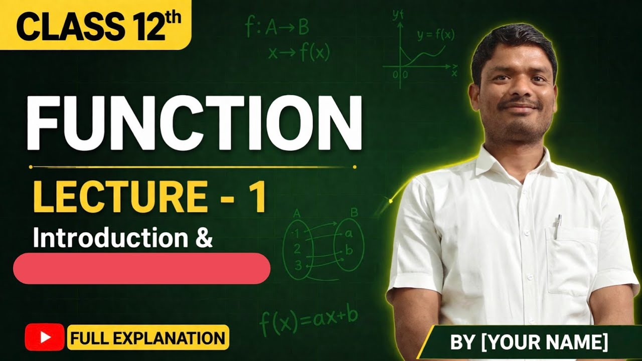 Remaining Part |L-27| Concept Of Fuction Remaining Part - YouTube