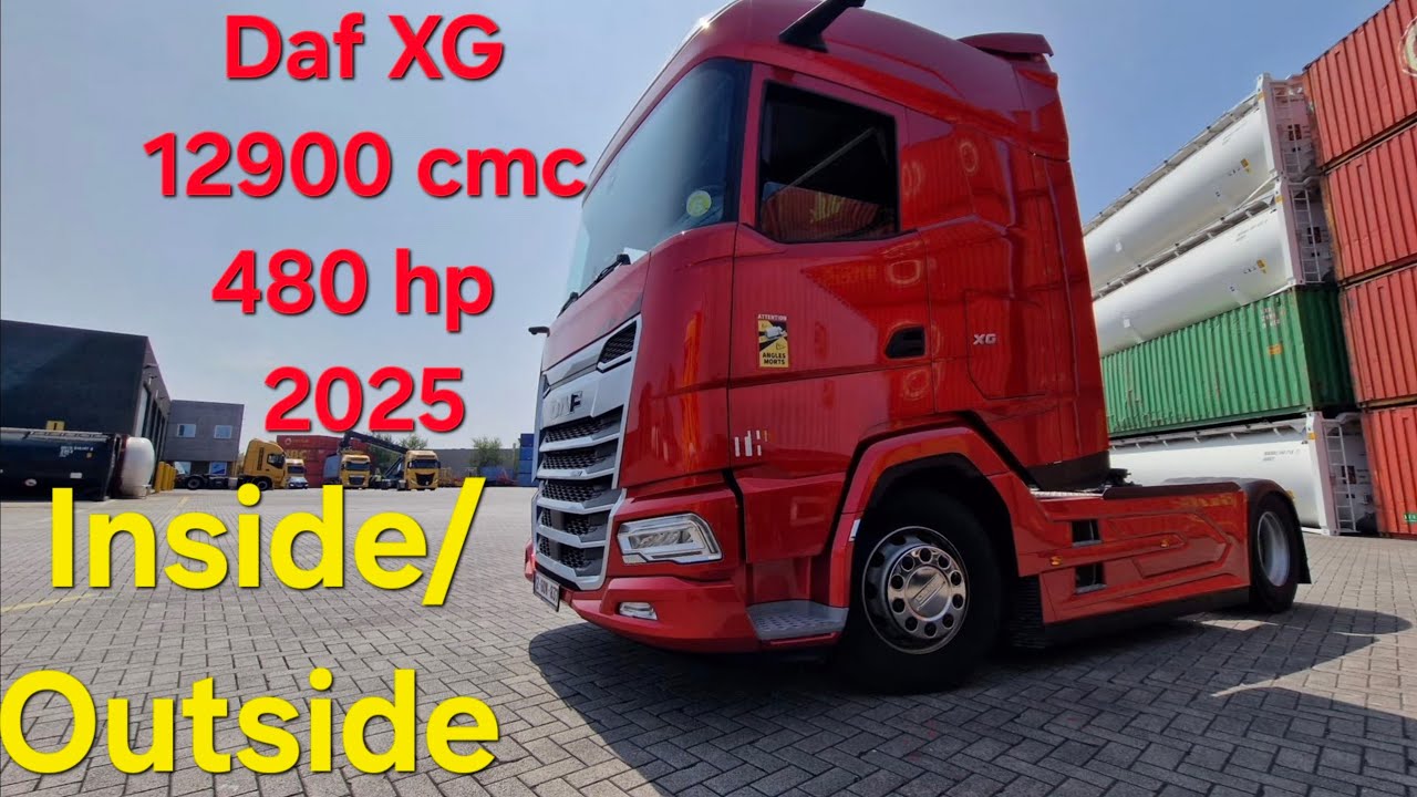 #new DAF XG 2025 walkaround #pov #trucking