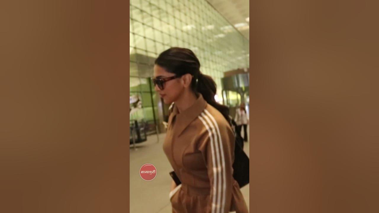 Deepika Padukone dazzles at Mumbai Airport as she departs for 'Project K'  shoot in Hyderabad