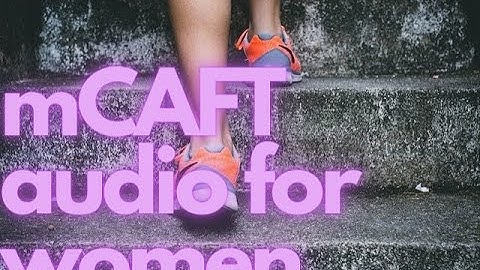 mCAFT Audio for Women (Modified Canadian Aerobic Fitness Test/ Step Test)