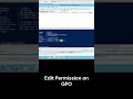 Edit Permission on GPO #techvideo #powershell