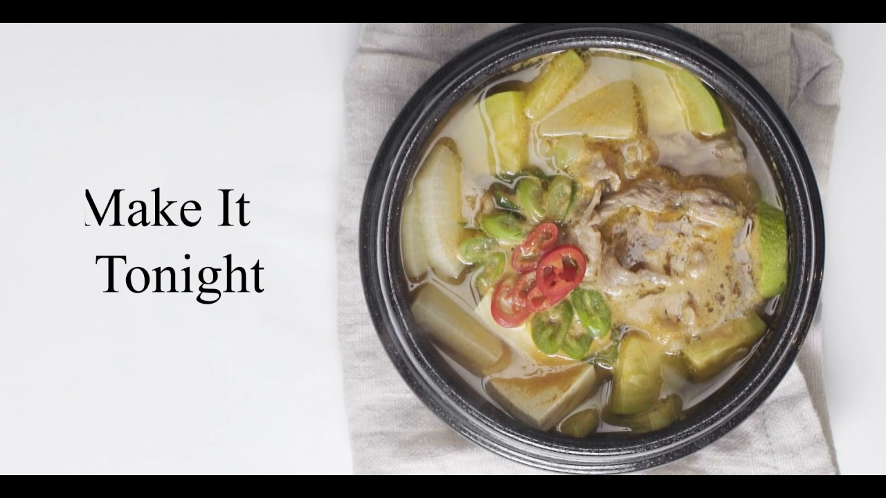 Dinner table with Haioreum soybean paste & gochujang YouTube