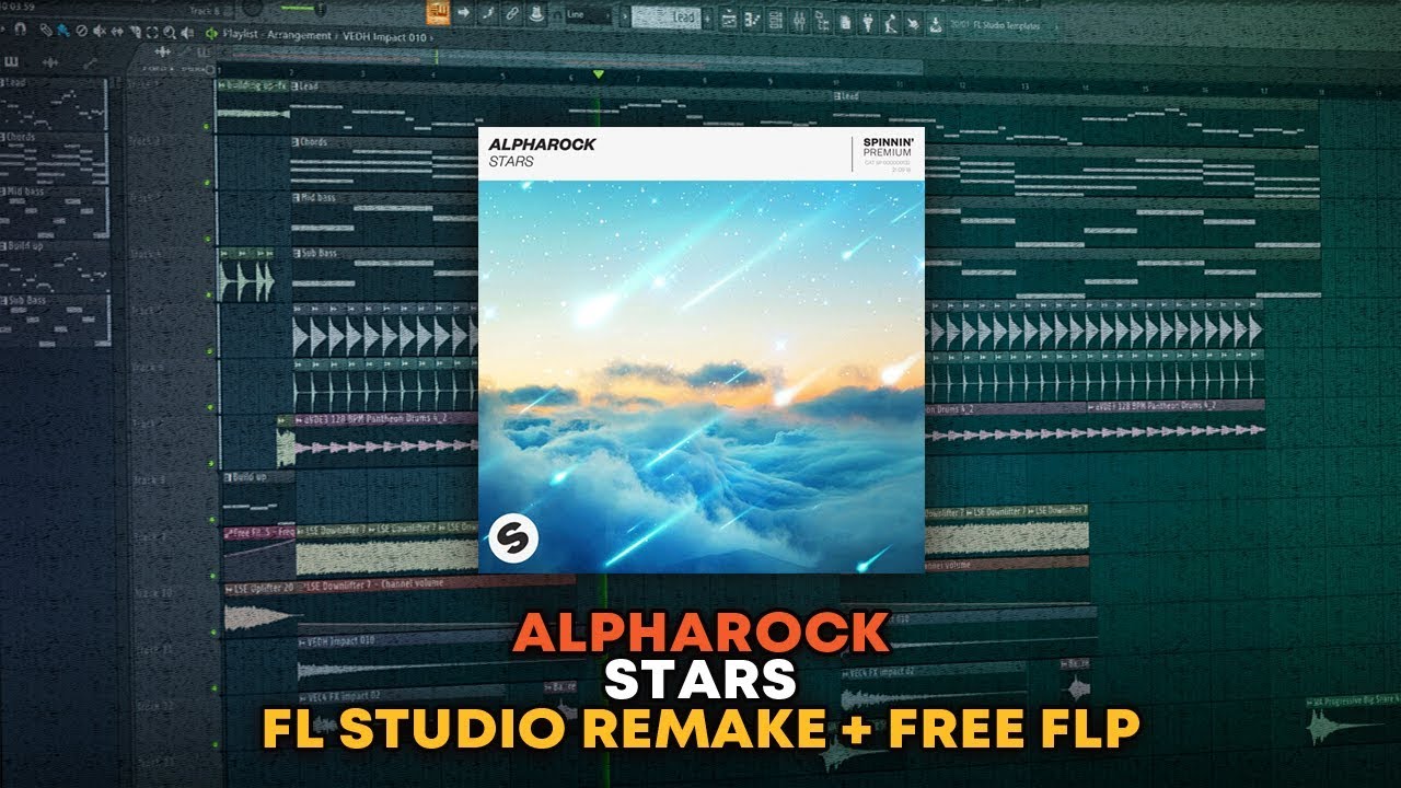 Alpharock - Stars [FL Studio Remake + FREE FLP]