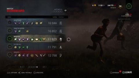 Dead by Daylight 12th level intellect