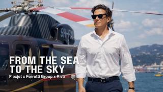 Flexjet x Ferretti Group | From the sea to the sky