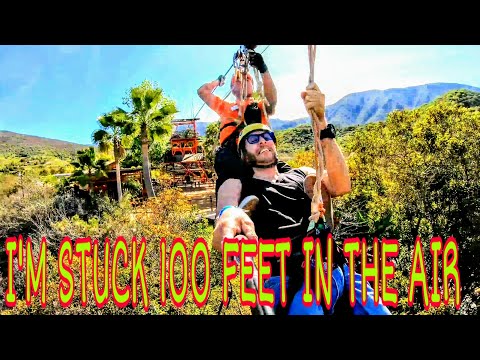 i-got-stuck-on-a-zipline,-me-atorÉ-en-la-tironila