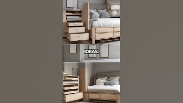 Unlock Hidden Space: Genius Under-Bed Storage Ideas! #shorts #trending #subscribe