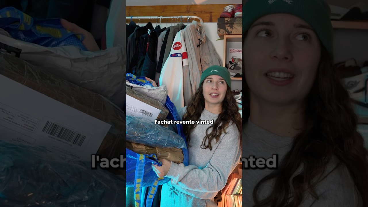 J ai testé l’achat revente vinted 👀
