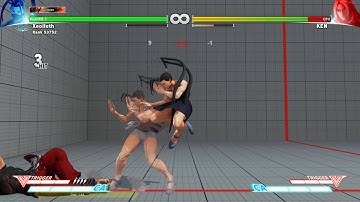 Ibuki Fullscreen Combo with EX Kunai