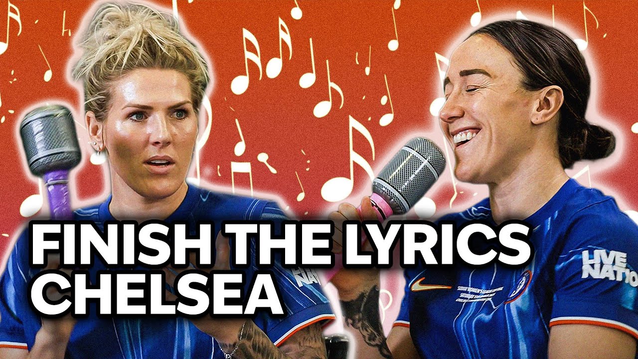 Chelsea Finish the Lyrics with Millie Bright, Lucy Bronze, Niamh Charles & Cat Macario | BWSL