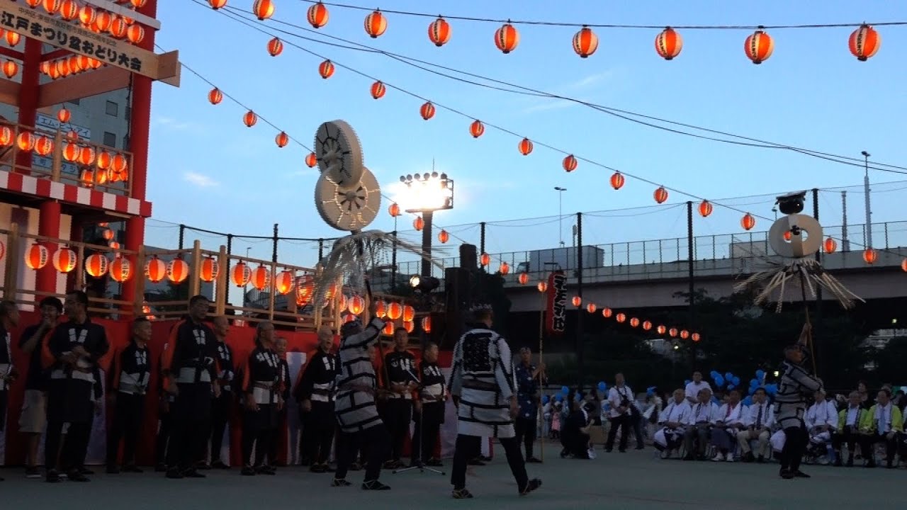 江戸消防記念会 纏振り、梯子乗り、木遣りで一本締め 第27回大江戸