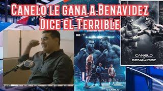 Canelo le gana a Benavidez dice El Terrible.